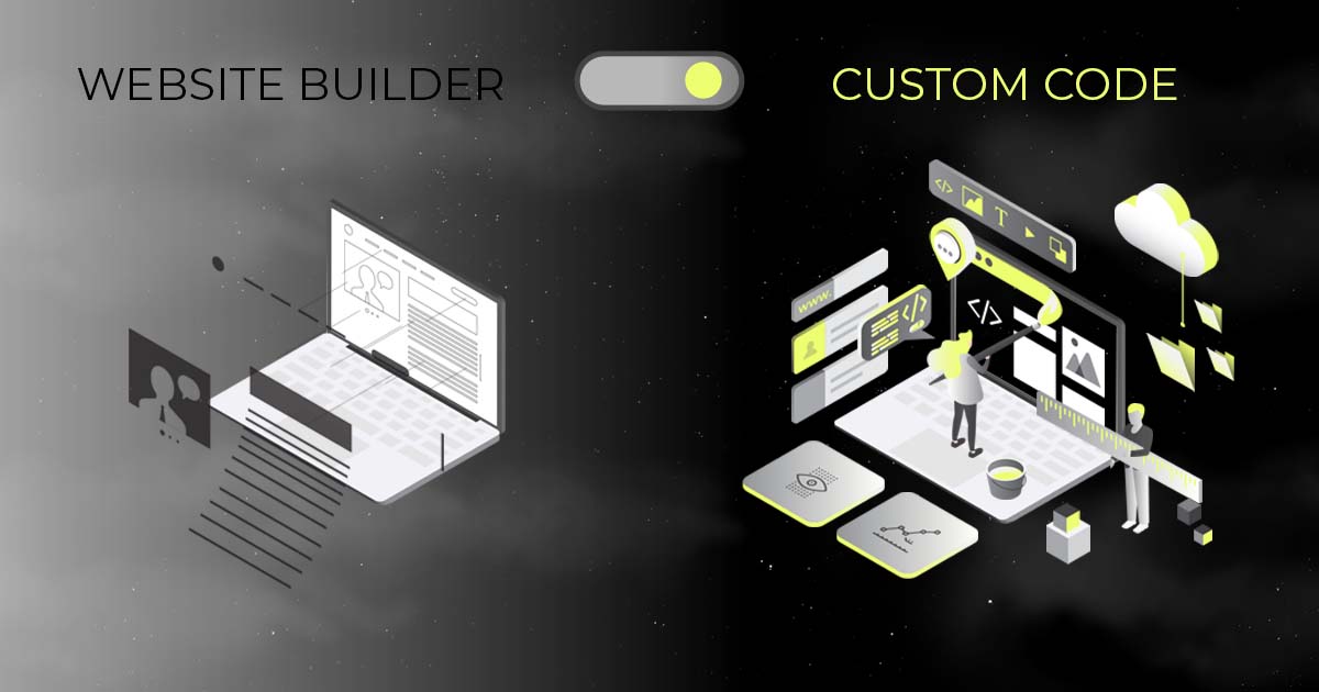 Website Builders vs Custom Code