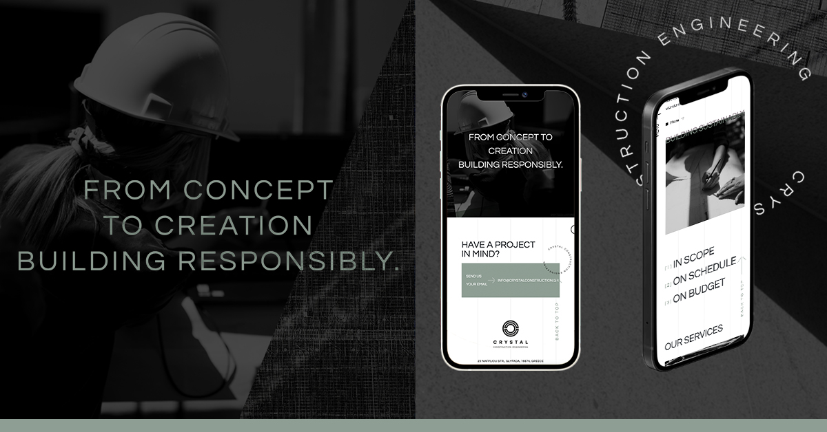 Crystal Construction Building trust & making conversation