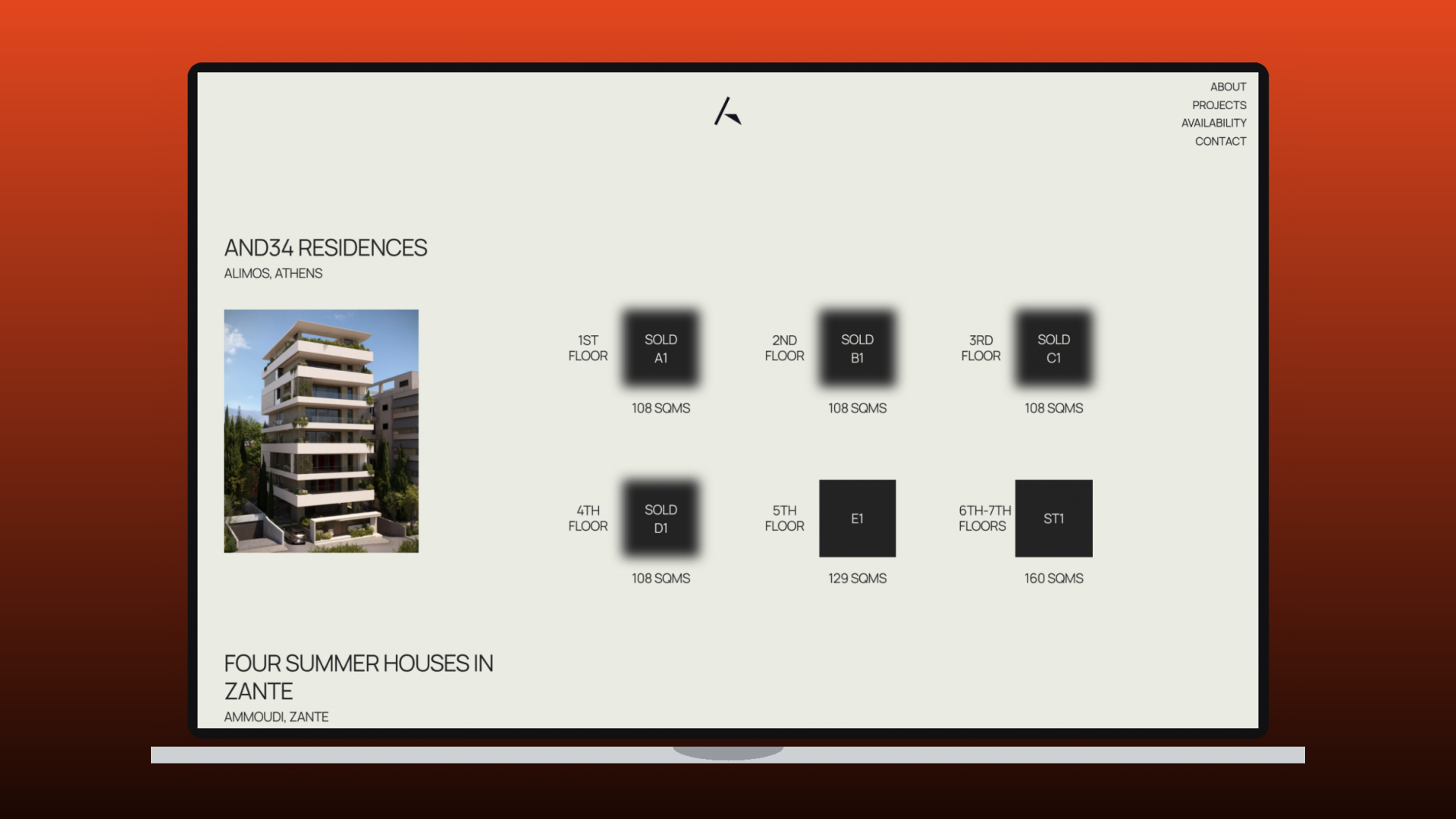 AVGOUSTIDIS CONSTRUCTION website by Ruler