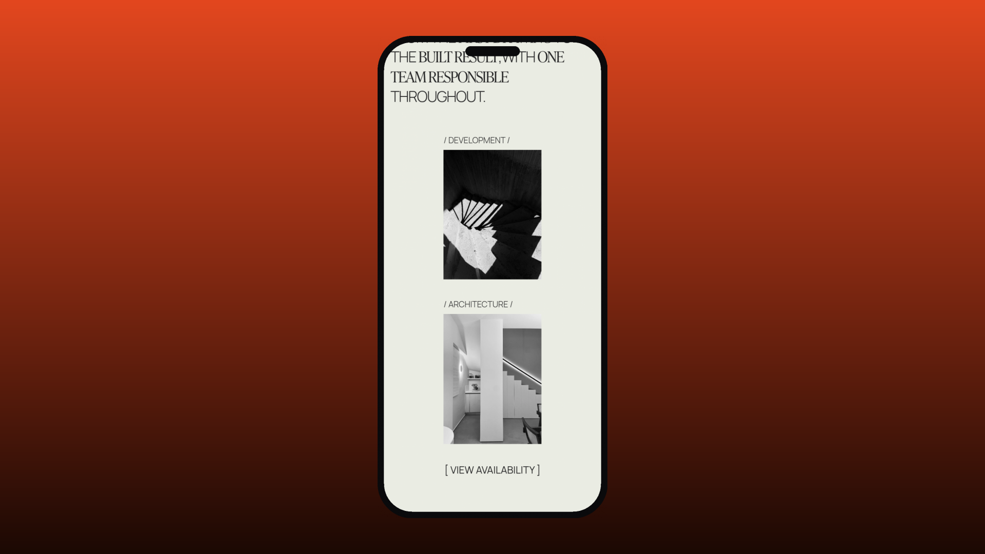 AVGOUSTIDIS CONSTRUCTION mobile experience