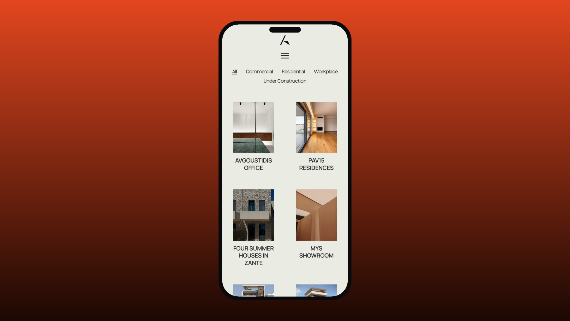AVGOUSTIDIS CONSTRUCTION mobile experience