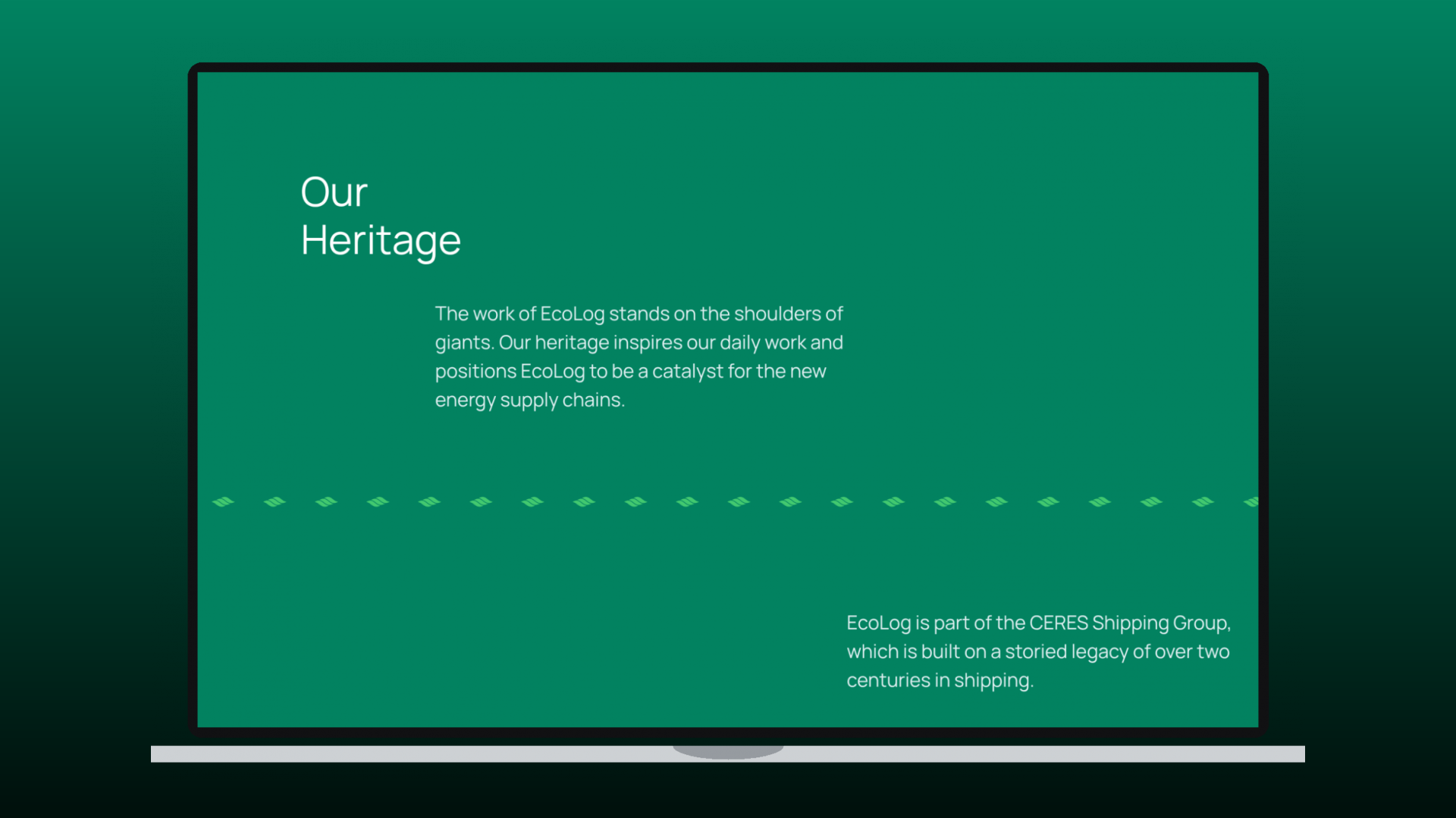Ecolog website by Ruler