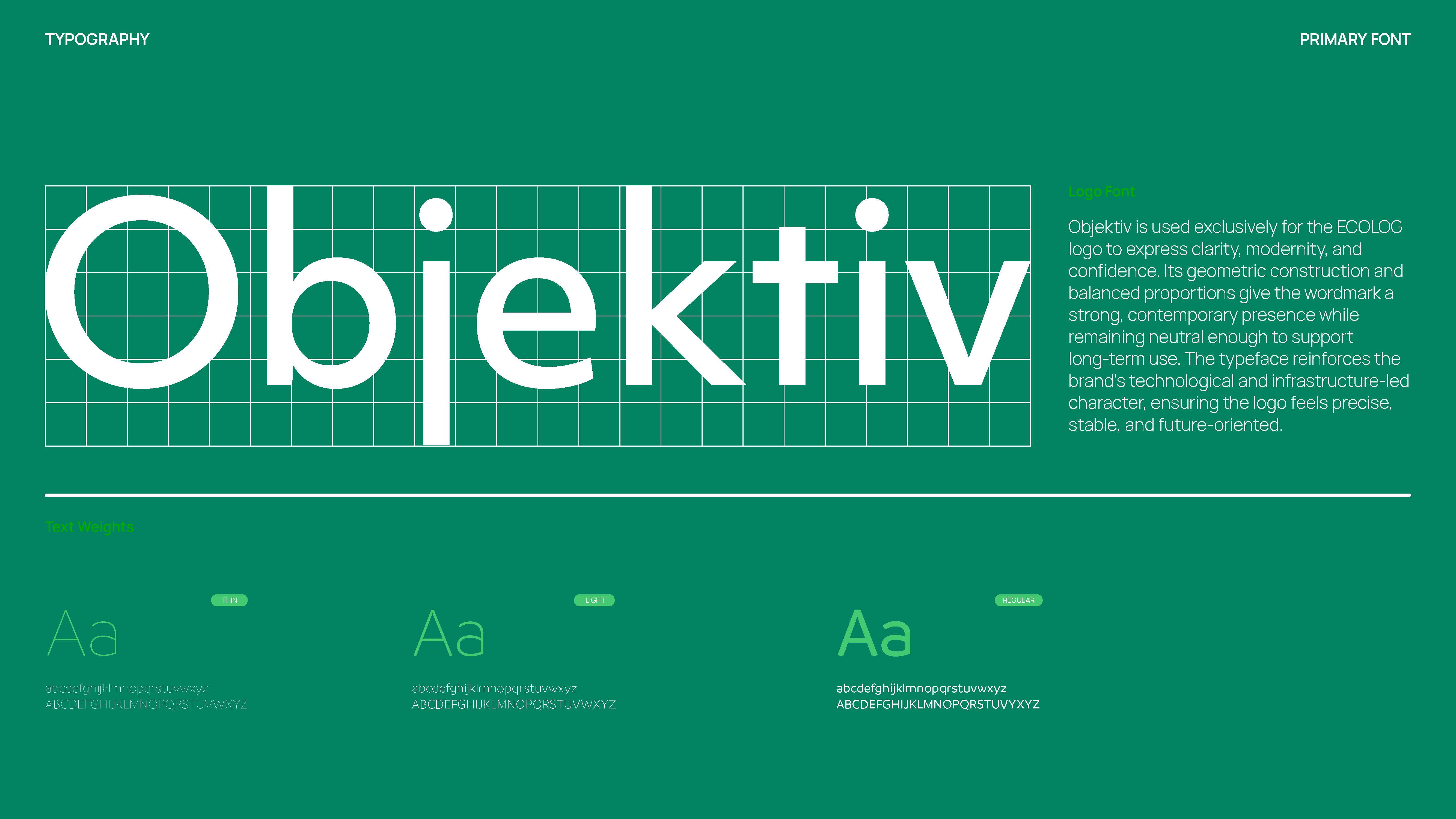 Ecolog brand identity by Ruler