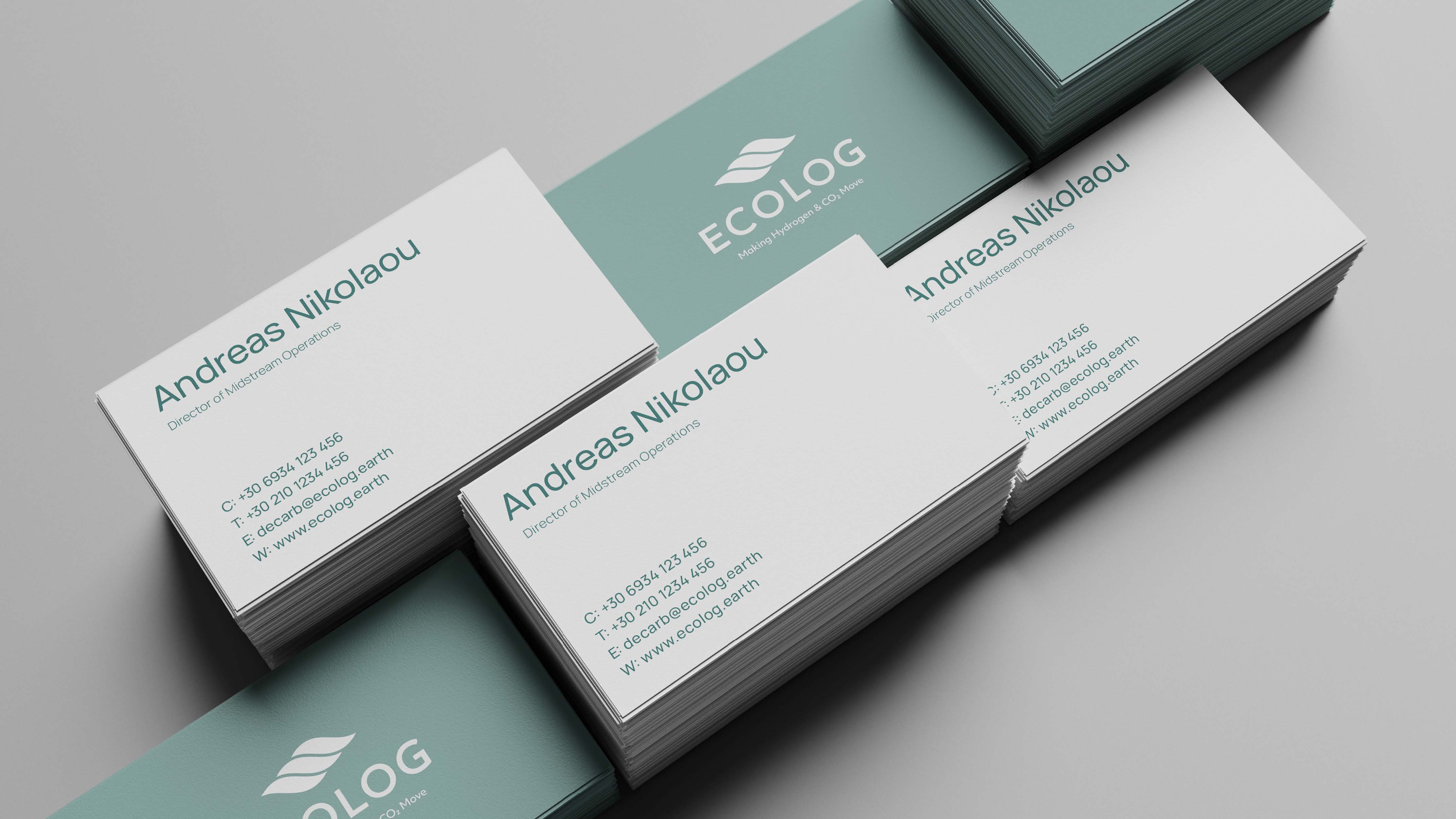 Ecolog brand identity by Ruler