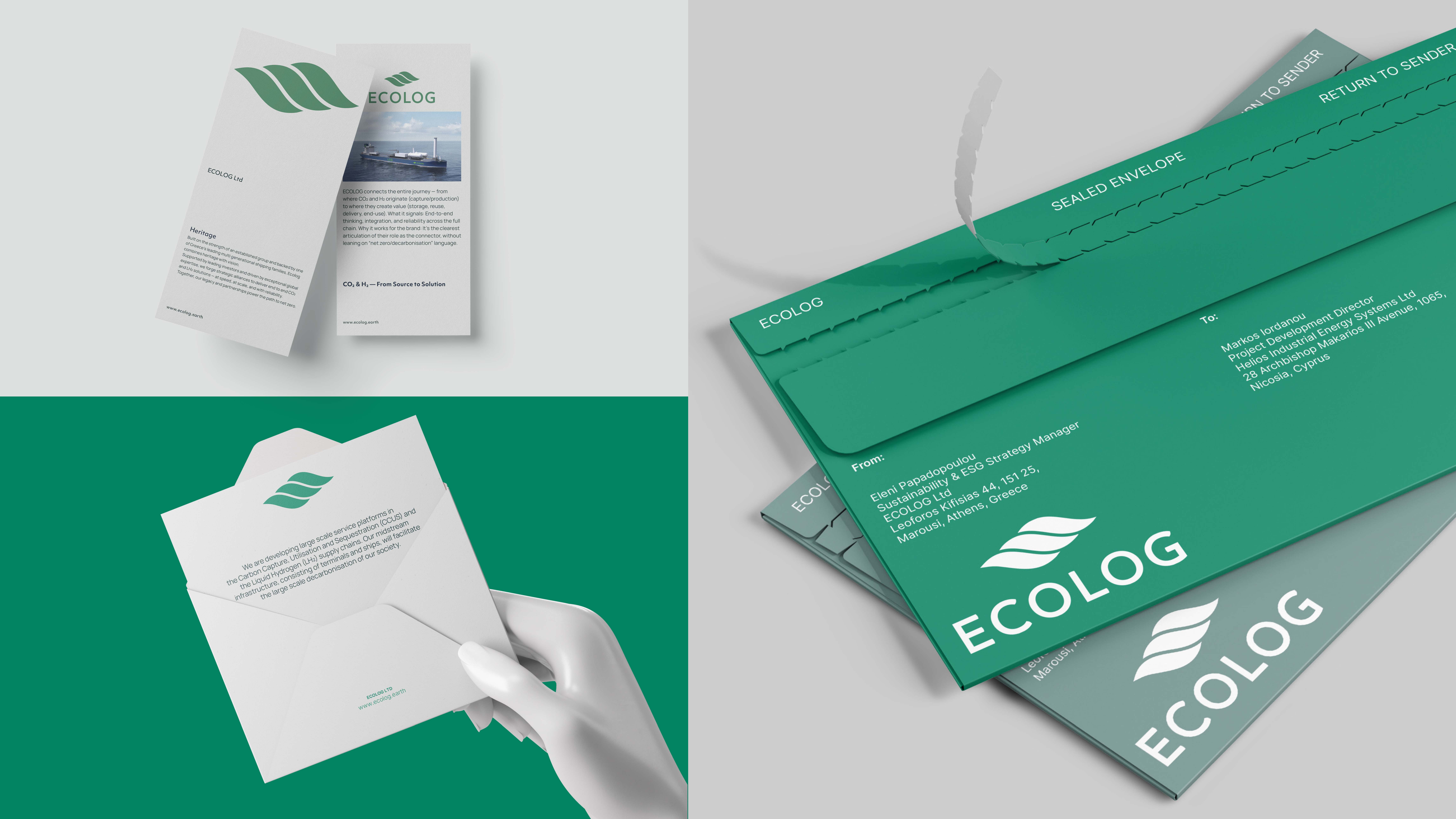 Ecolog brand identity by Ruler