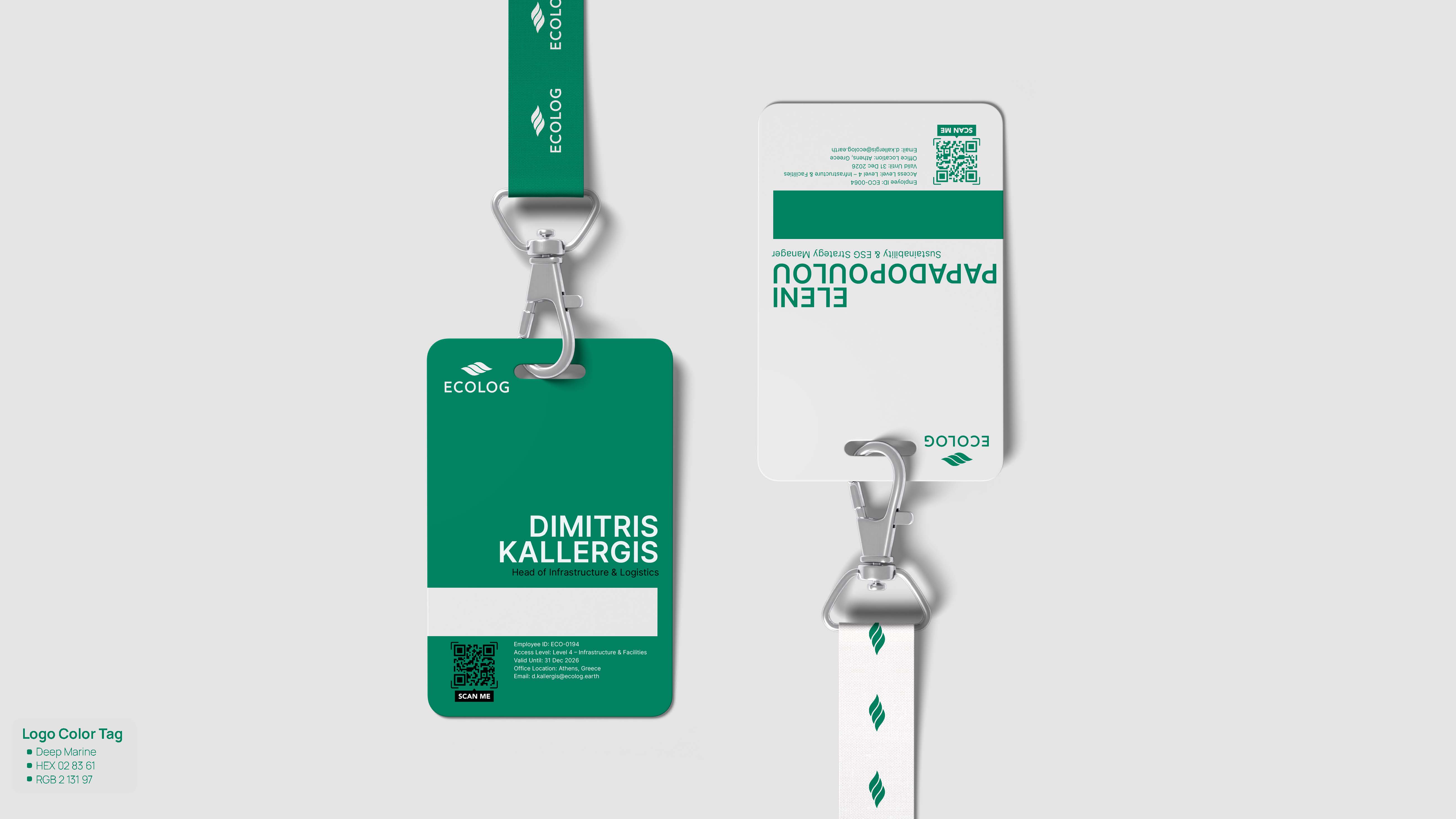 Ecolog brand identity by Ruler