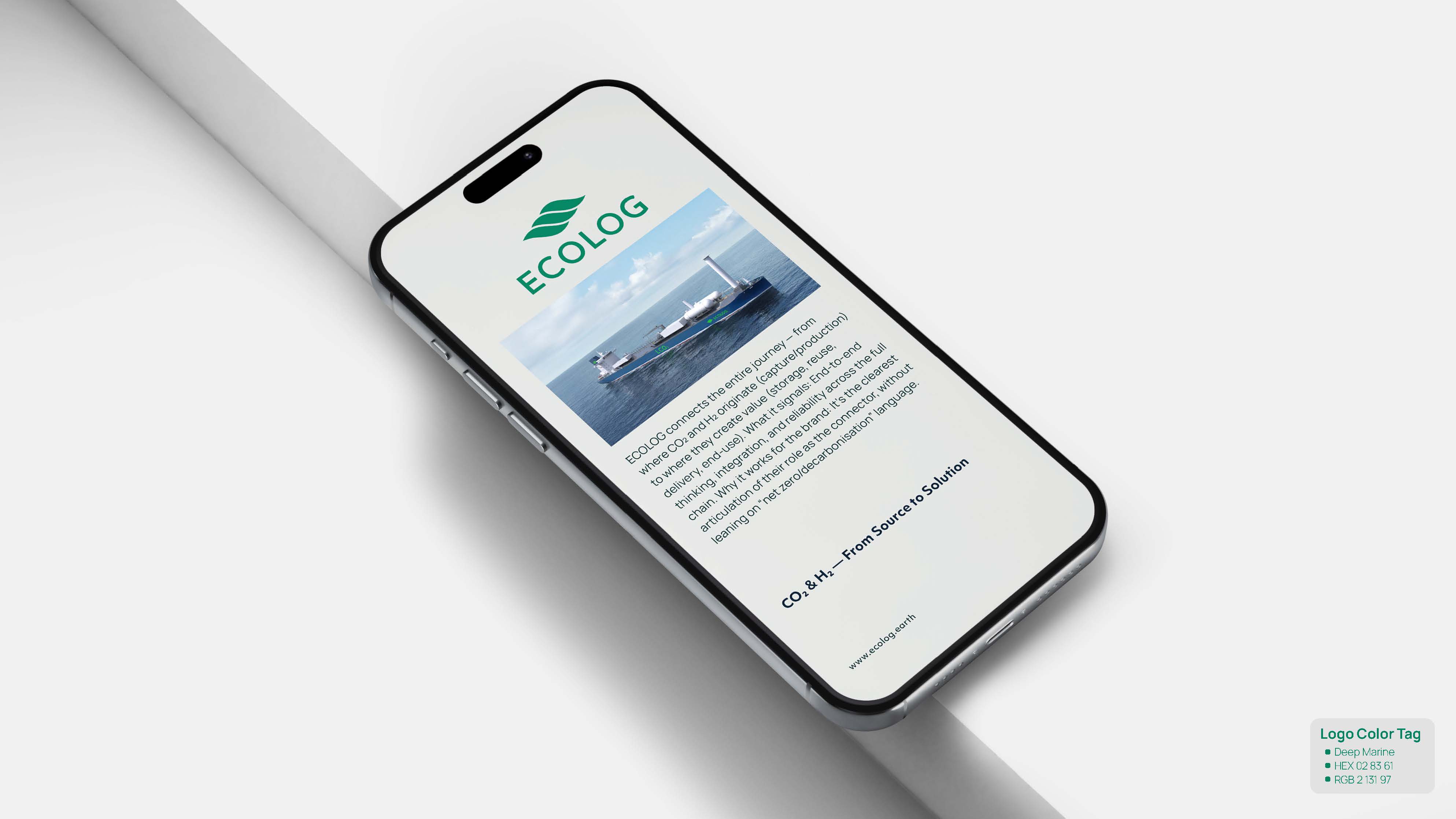 Ecolog brand identity by Ruler