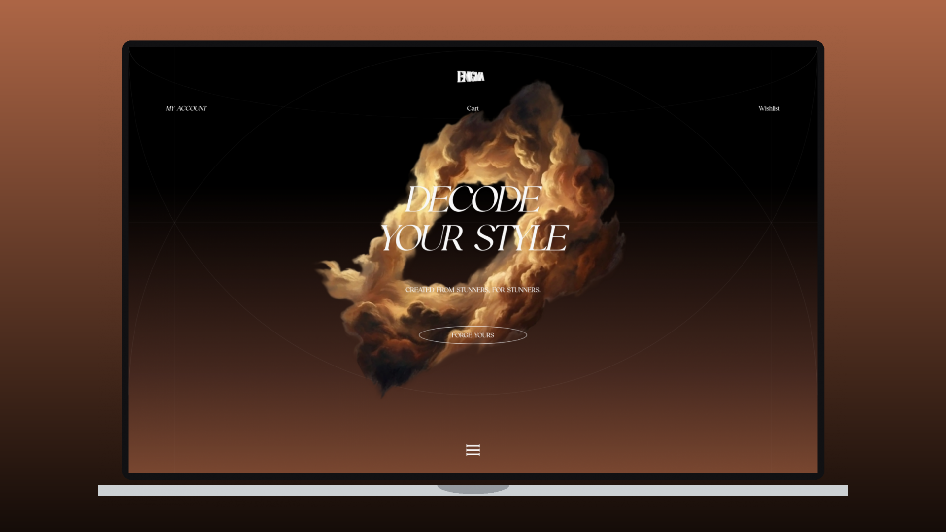 Enigma website by Ruler