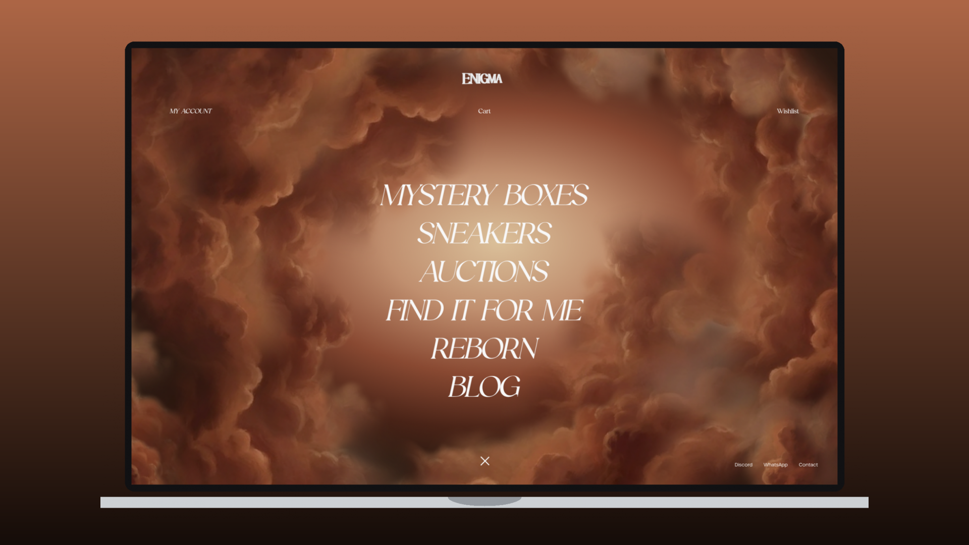 Enigma website by Ruler