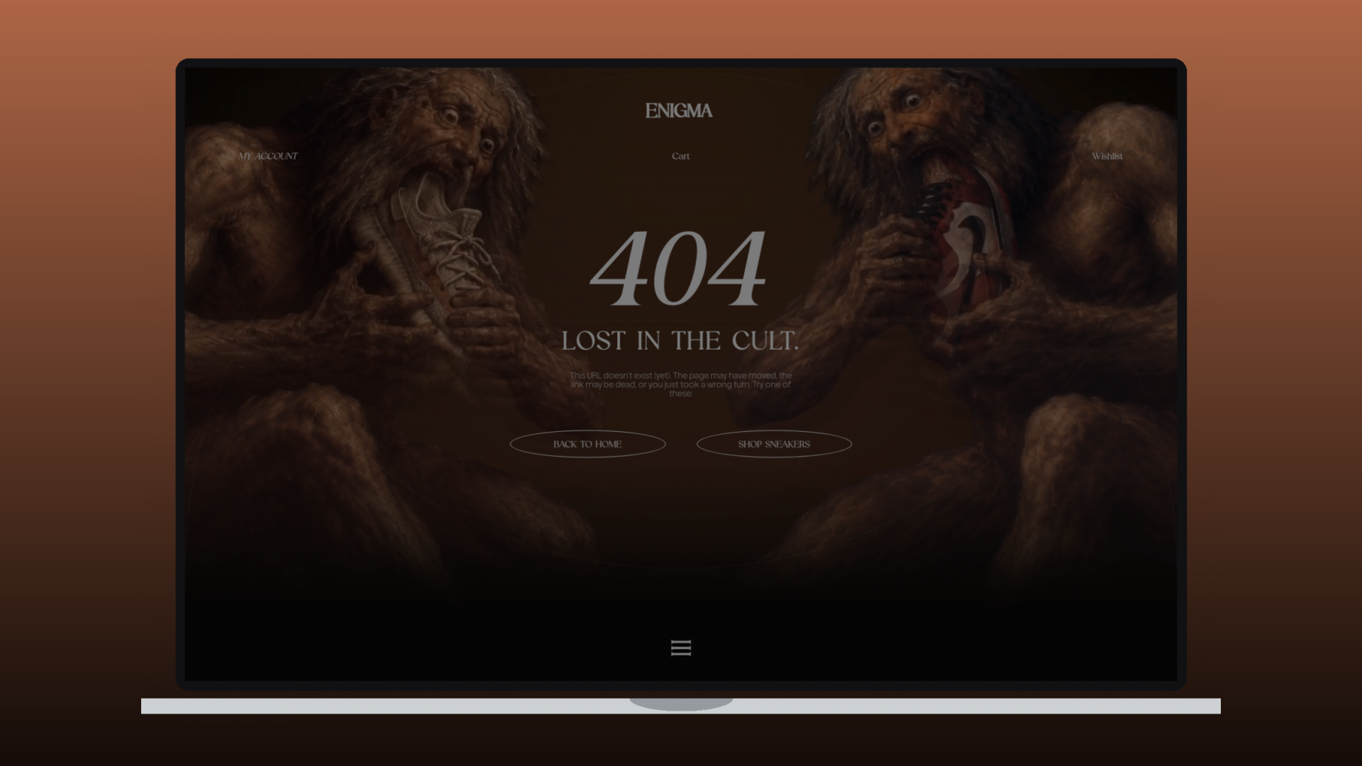 Enigma website by Ruler