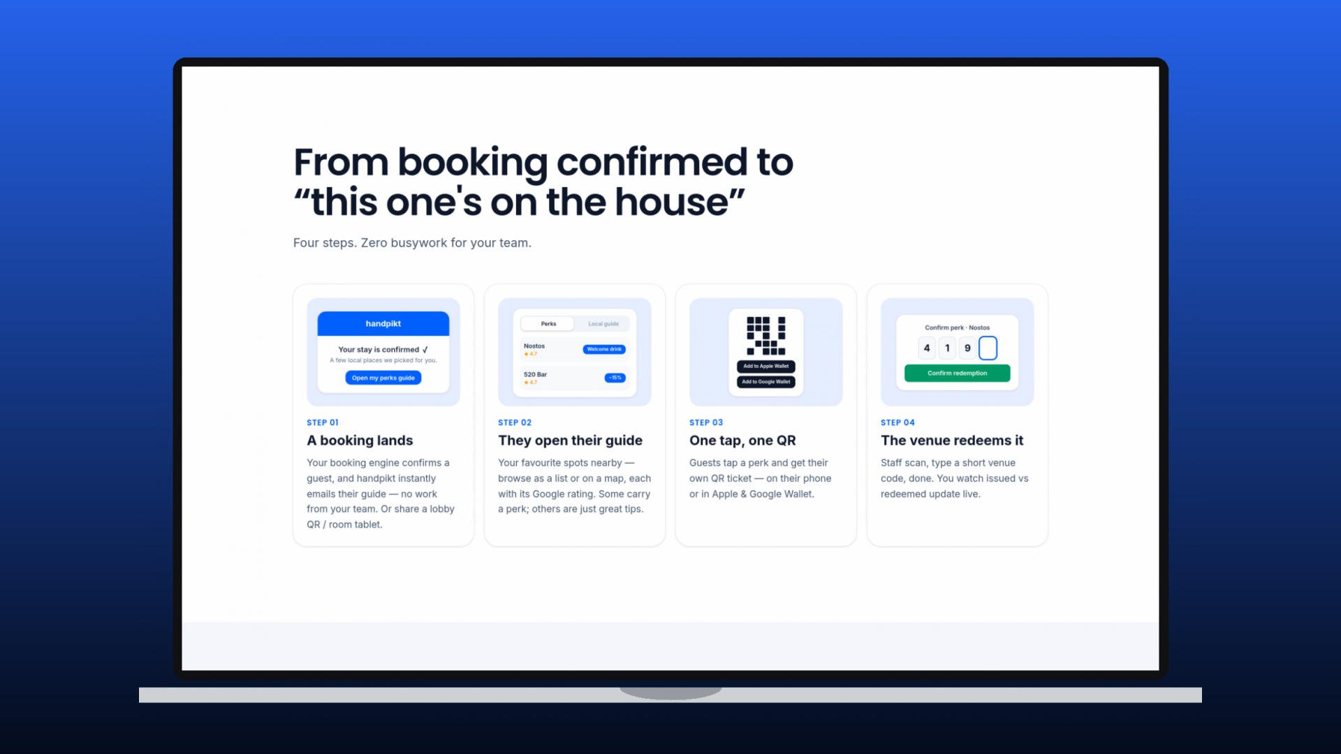Handpikt website by Ruler