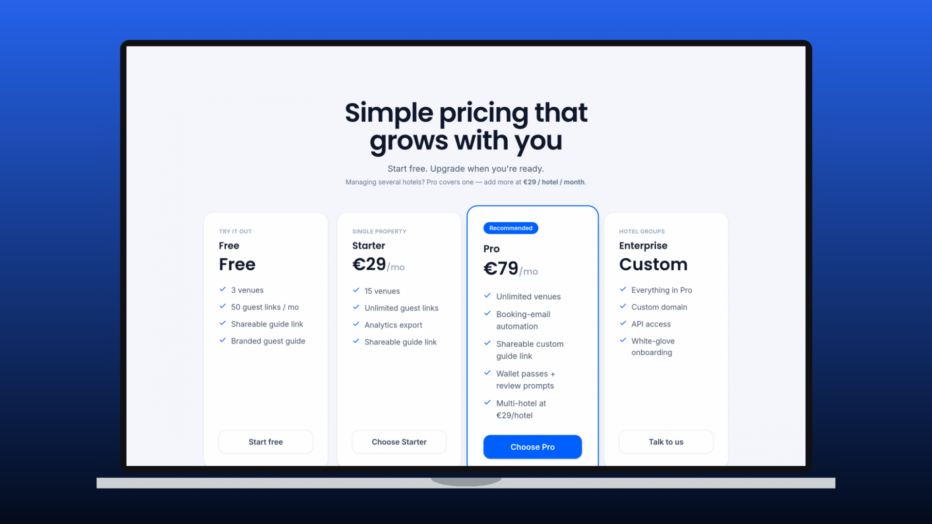 Handpikt website by Ruler