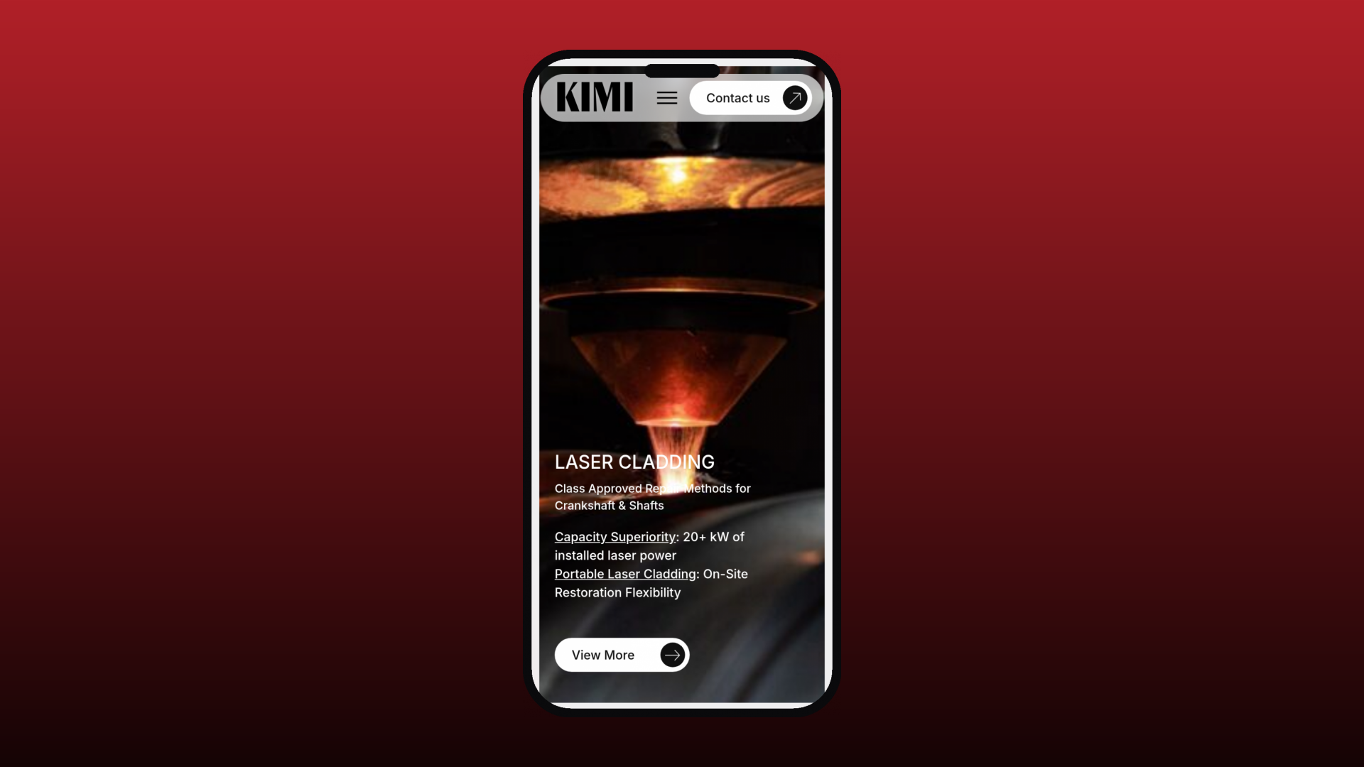 KIMI mobile experience