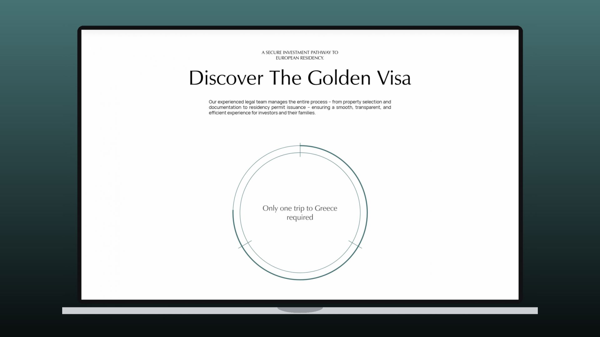OIKOS Developments website by Ruler