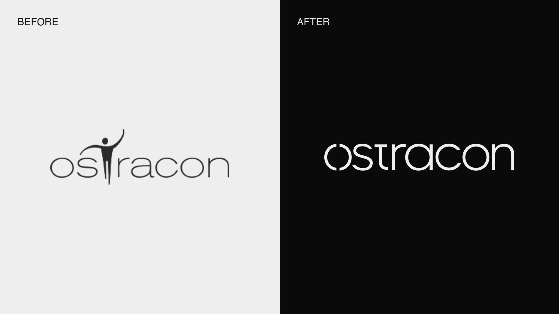 Ostracon rebrand by Ruler