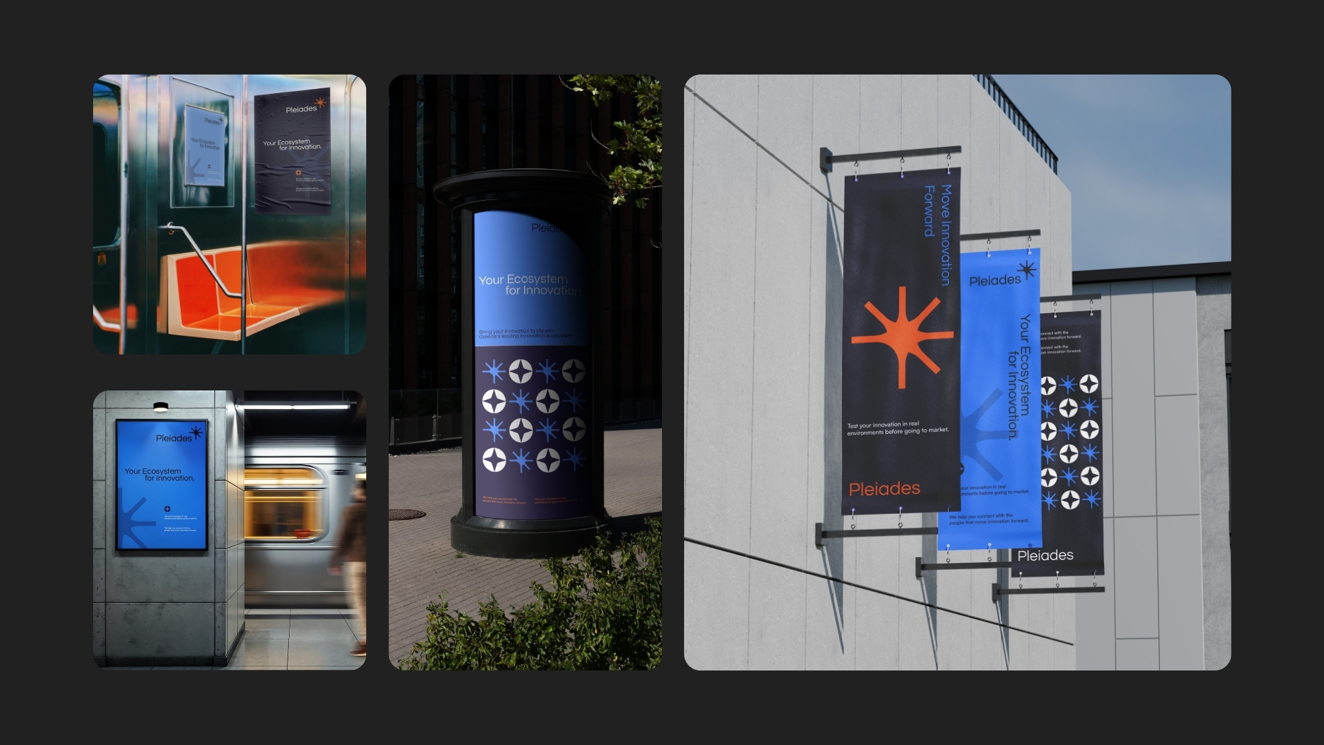 Pleiades brand identity by Ruler