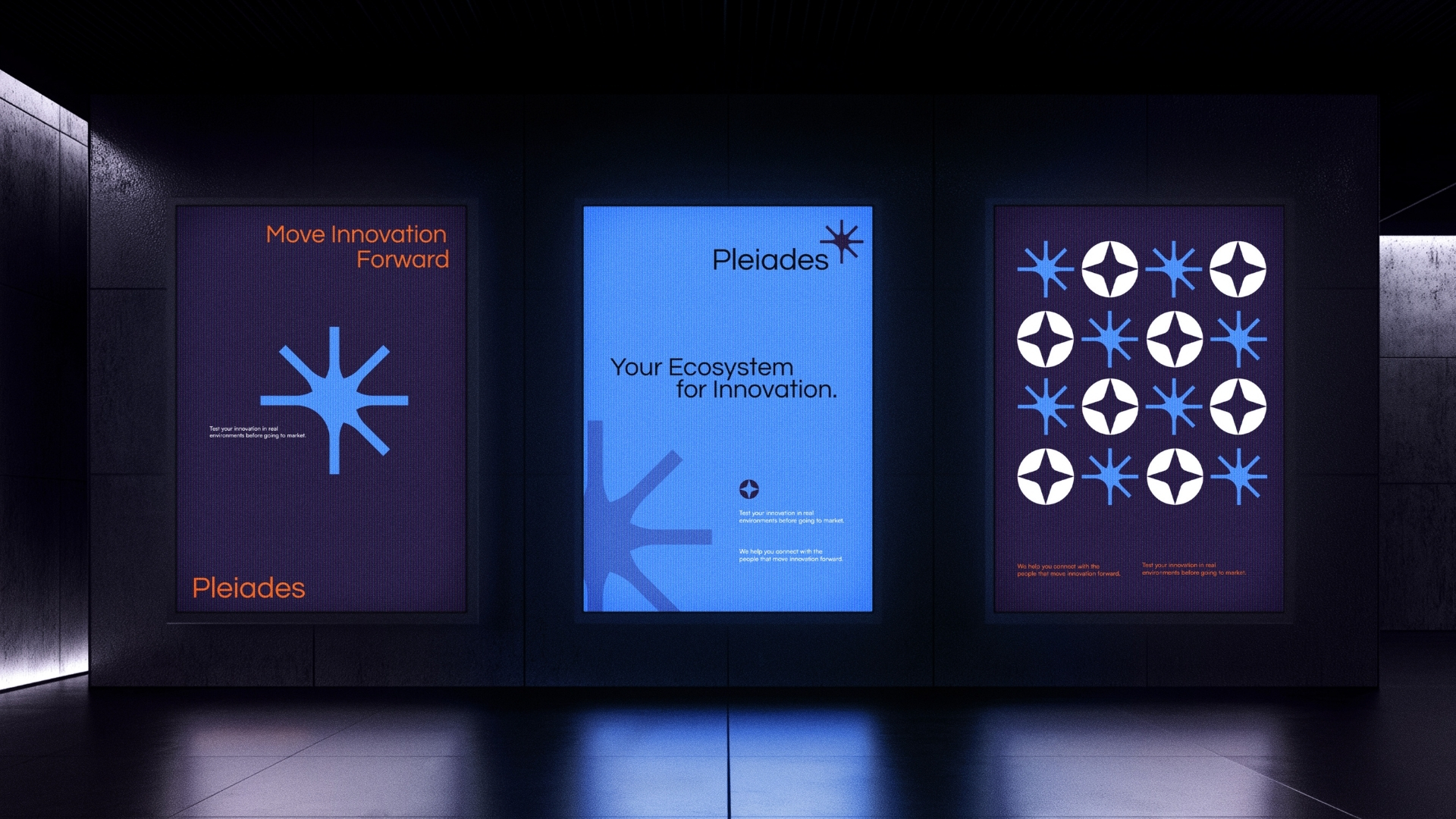 Pleiades brand identity by Ruler