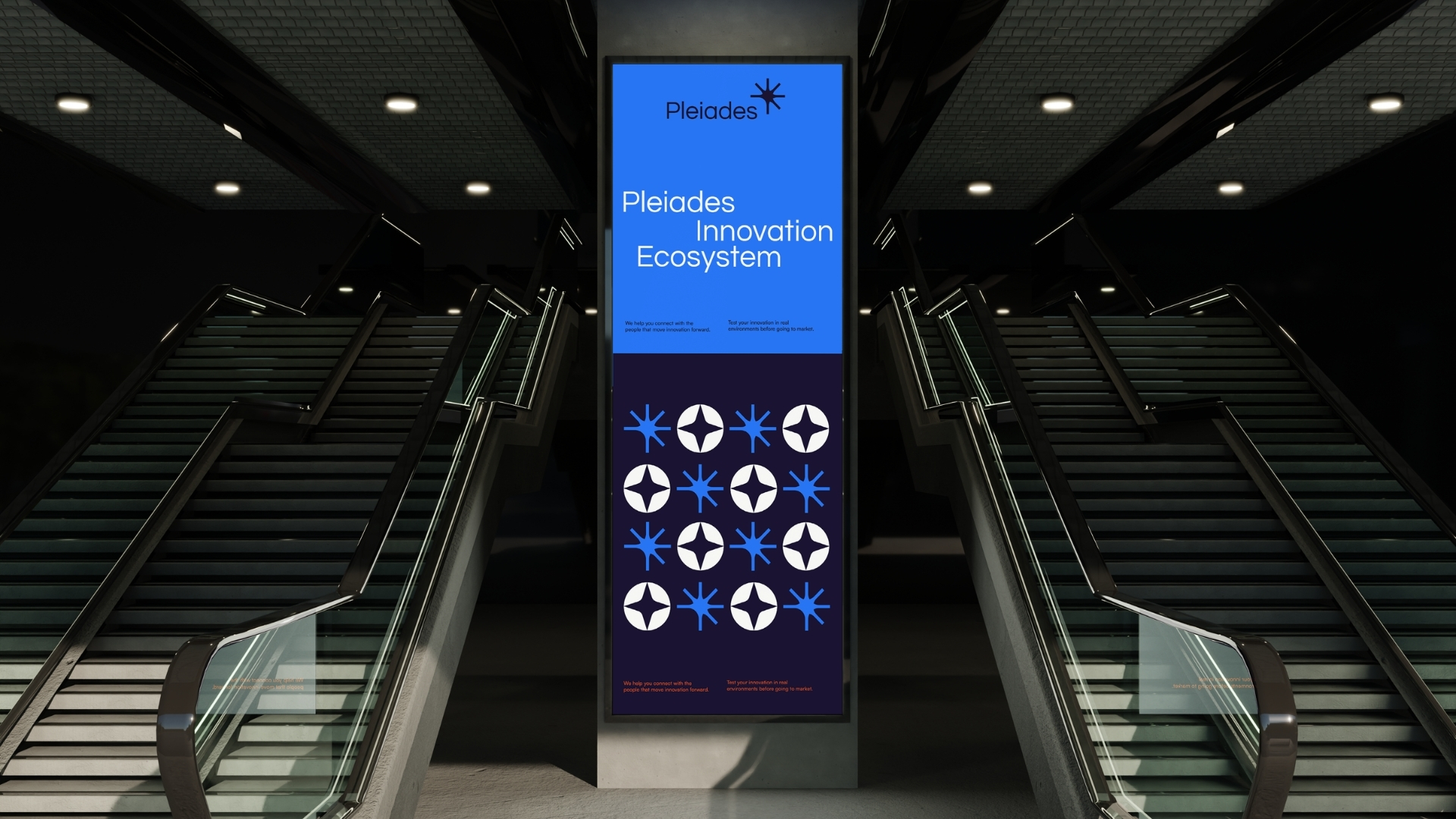 Pleiades brand identity by Ruler