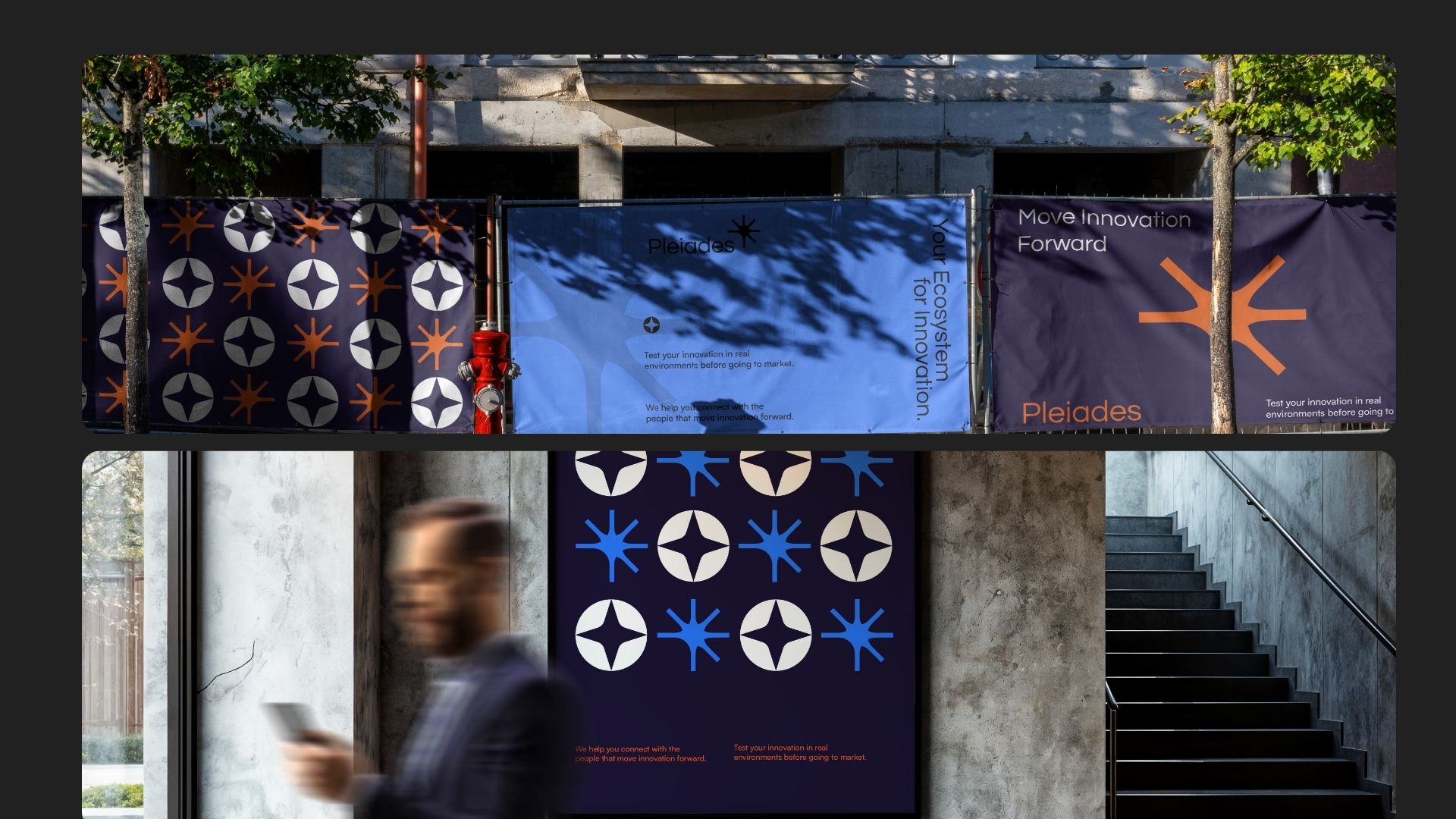 Pleiades brand identity by Ruler