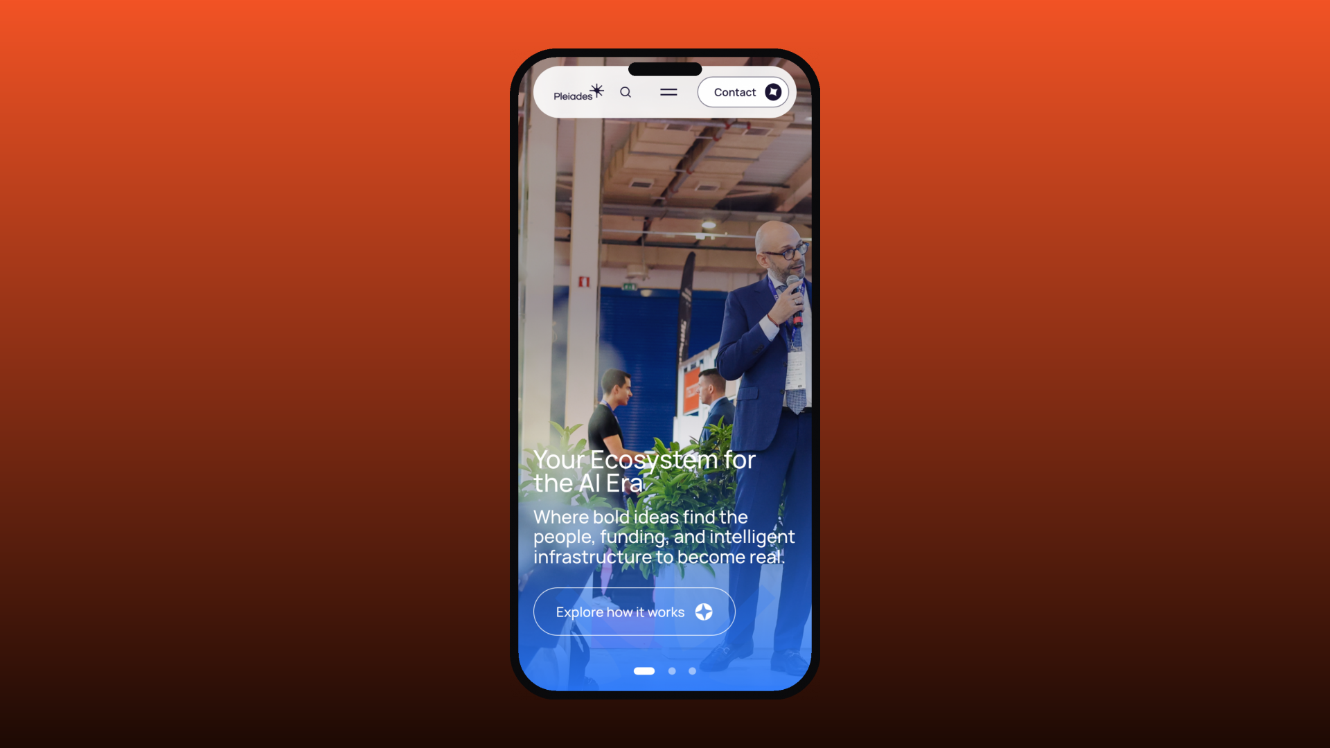 Pleiades mobile experience