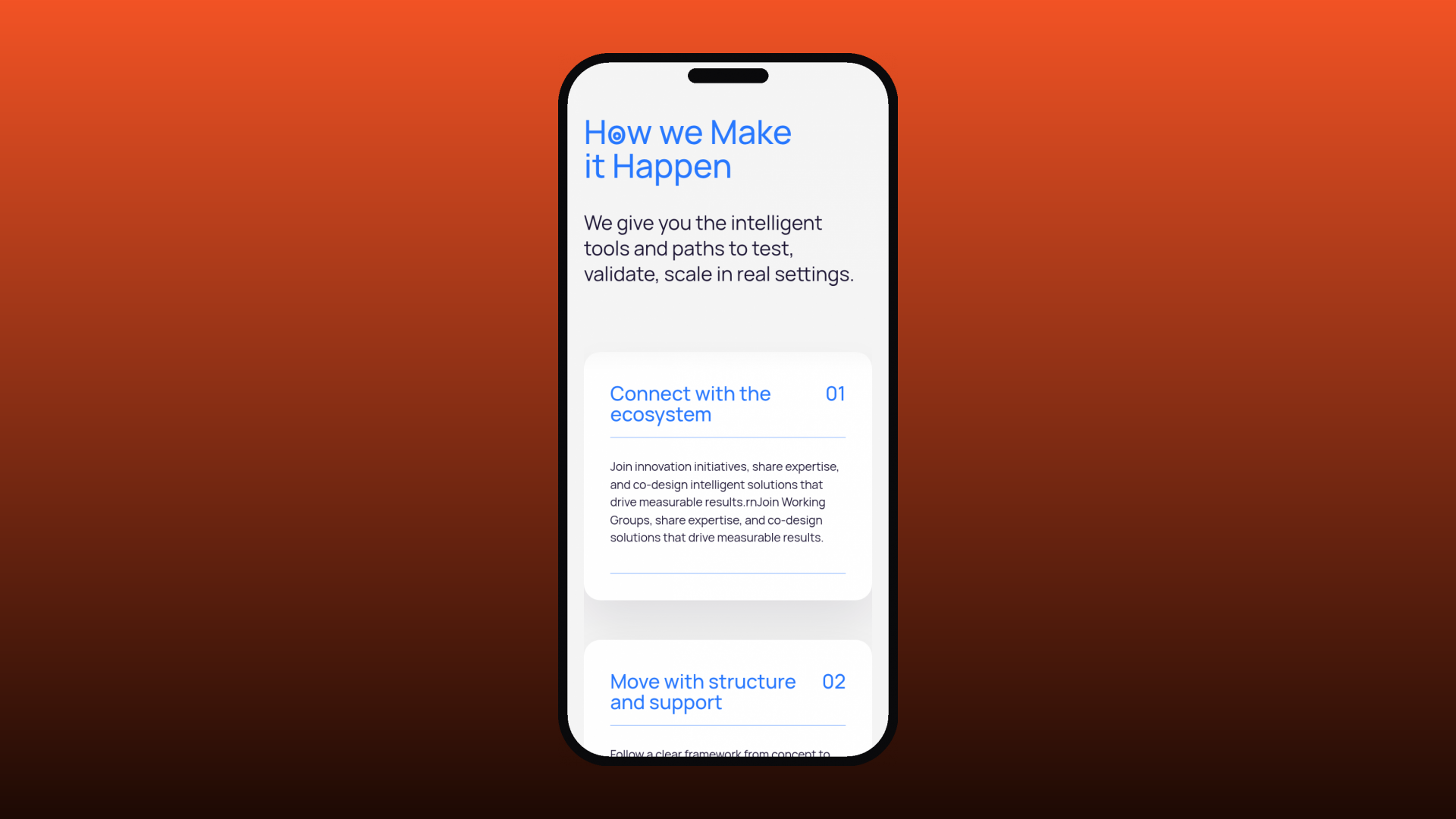 Pleiades mobile experience
