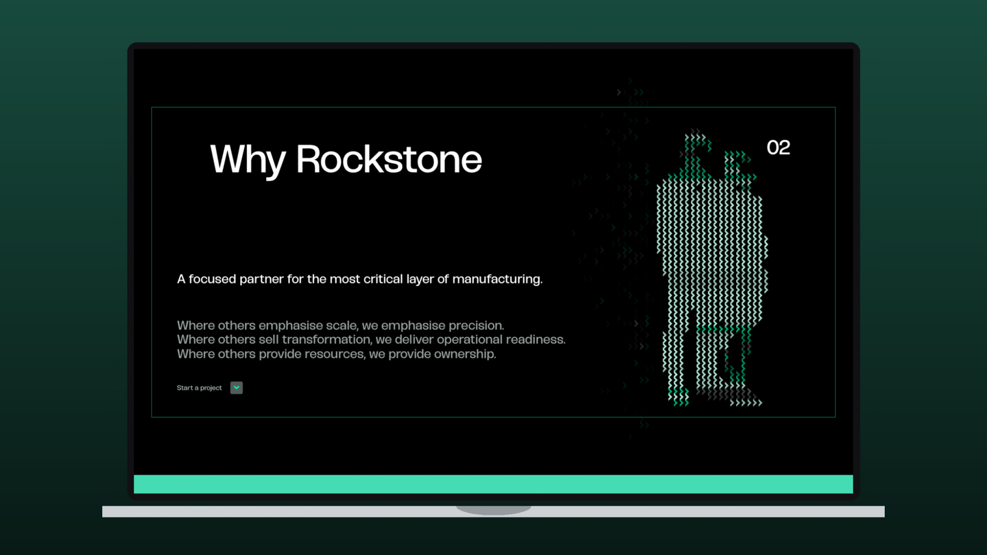Rockstone website by Ruler