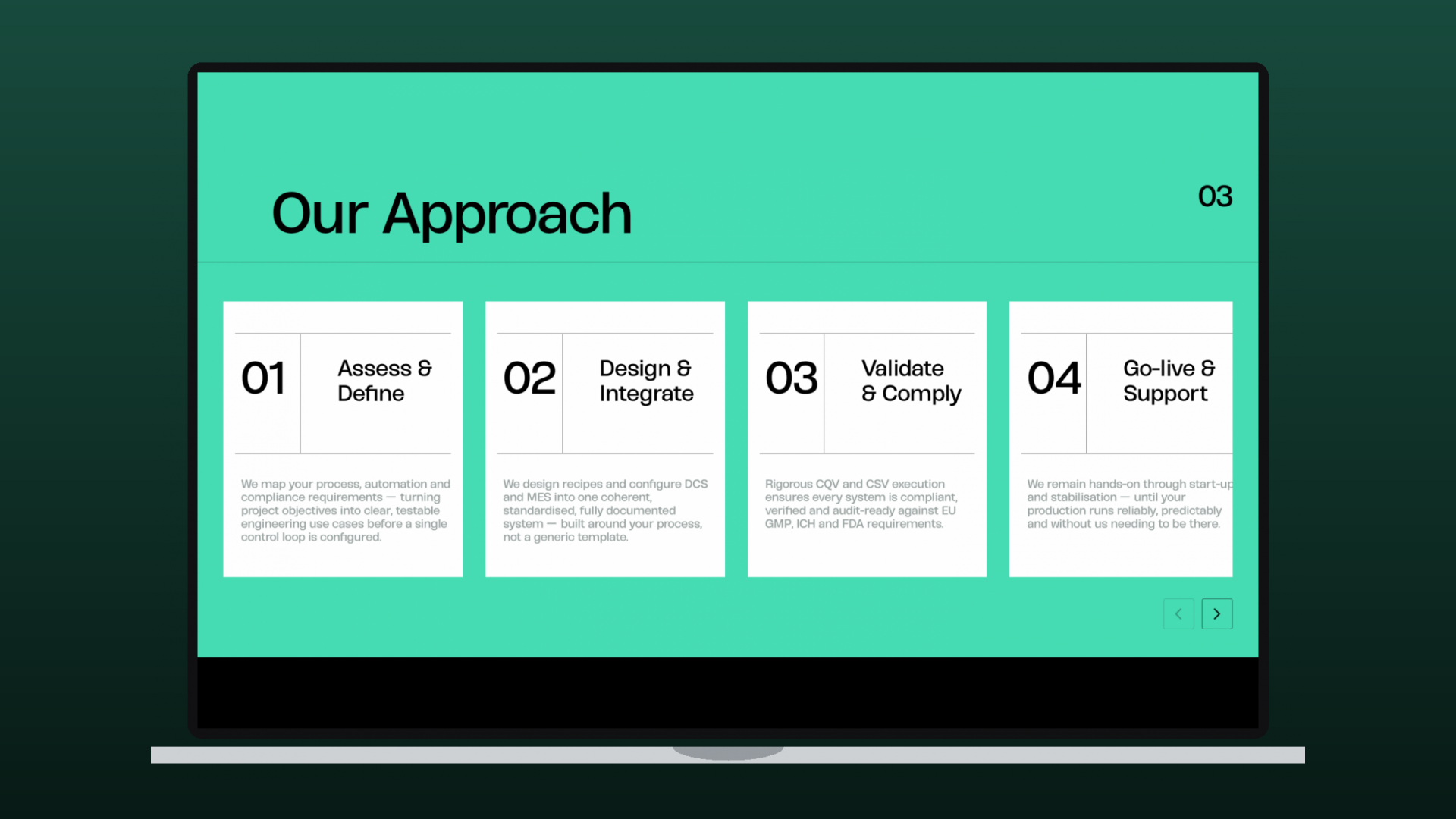 Rockstone website by Ruler