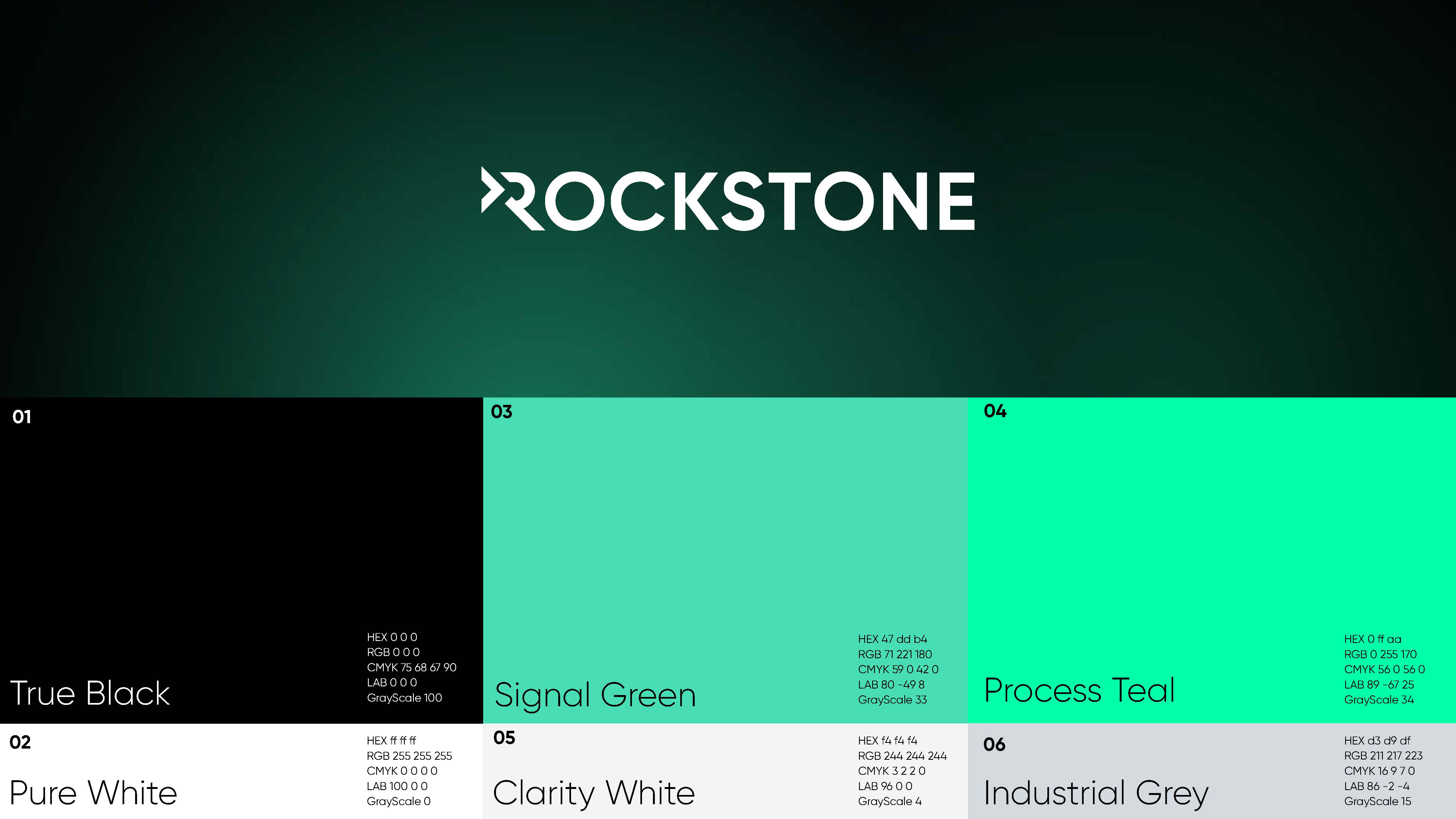 Rockstone brand identity by Ruler