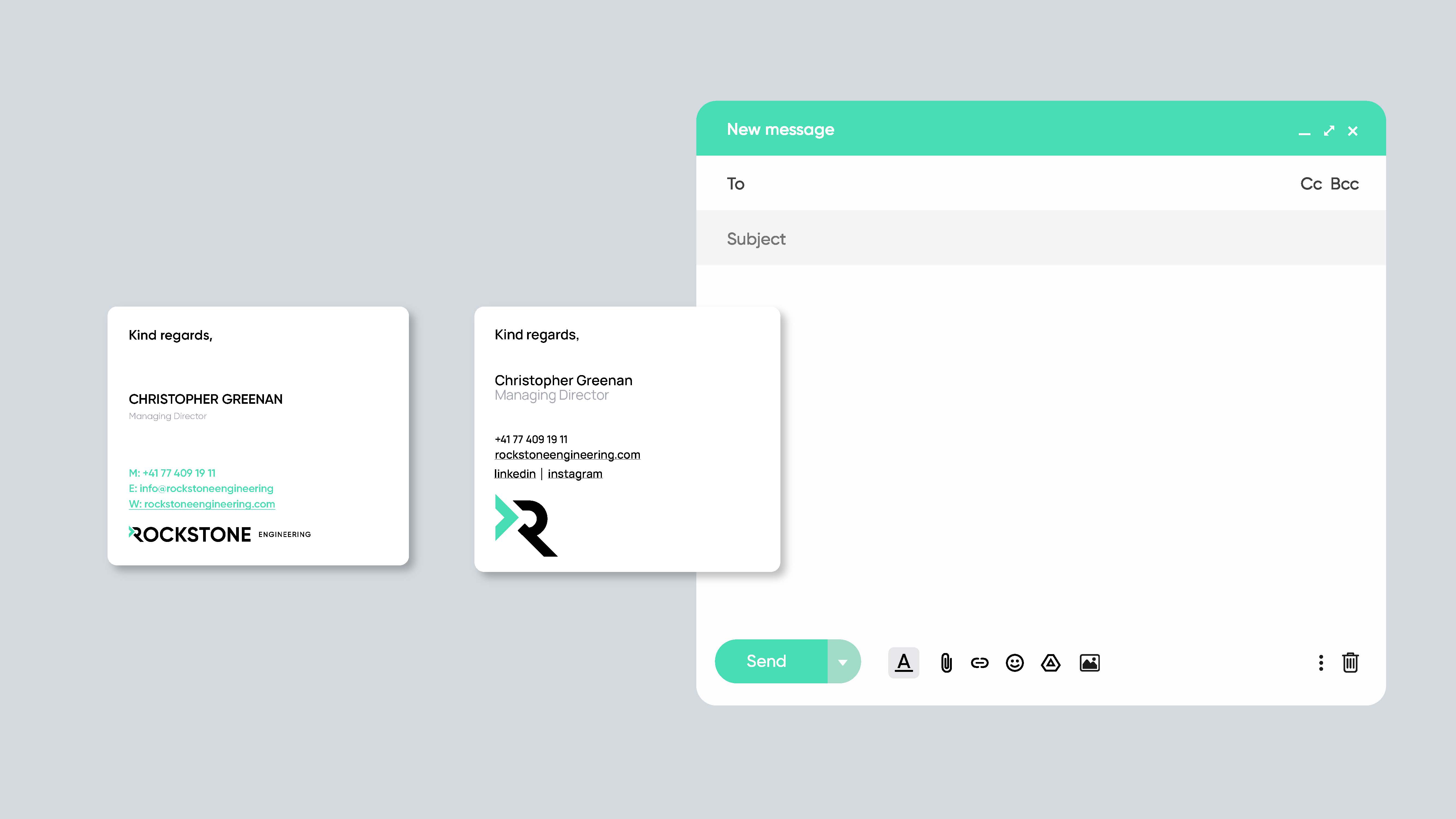 Rockstone brand identity by Ruler