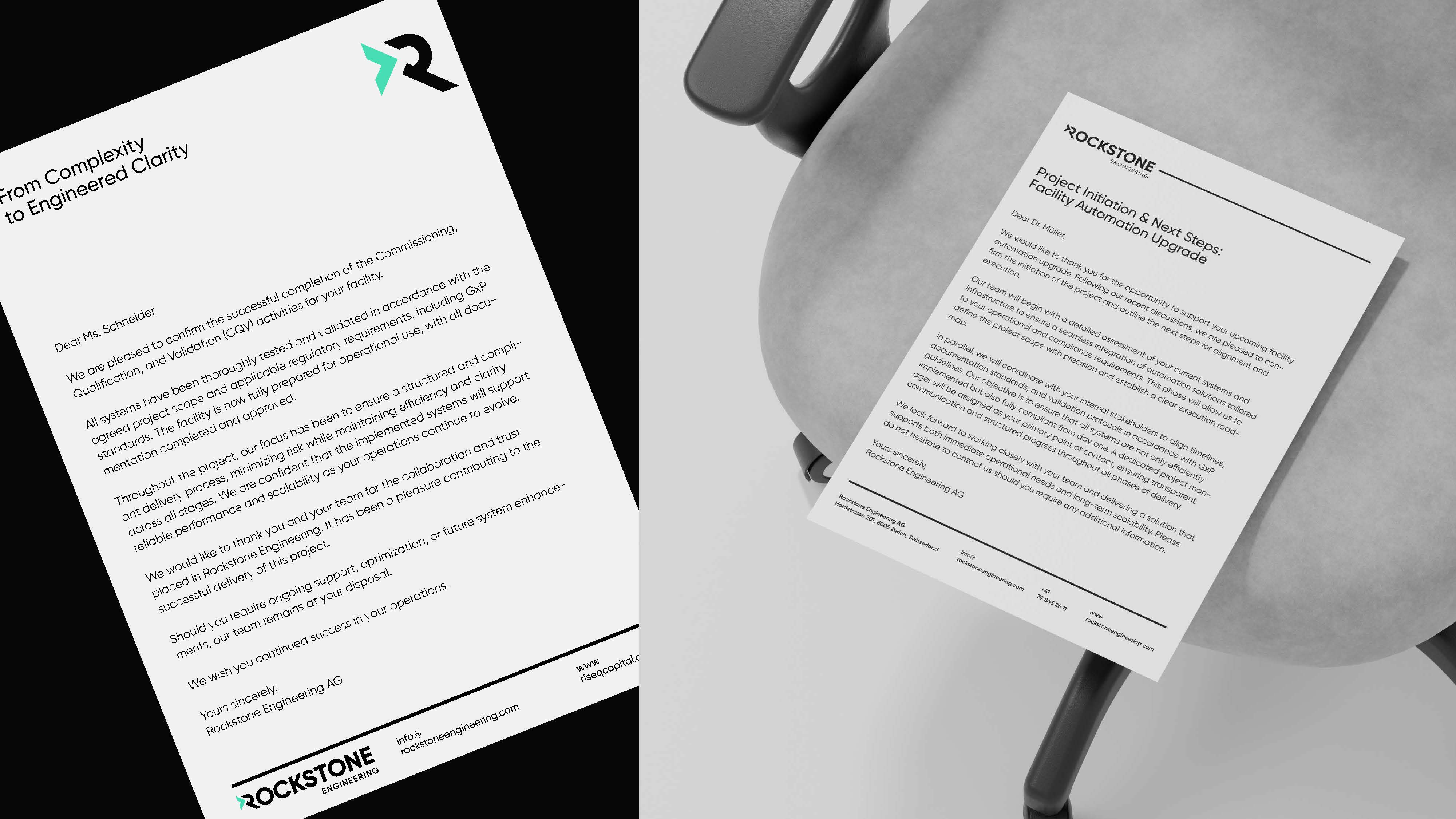 Rockstone brand identity by Ruler