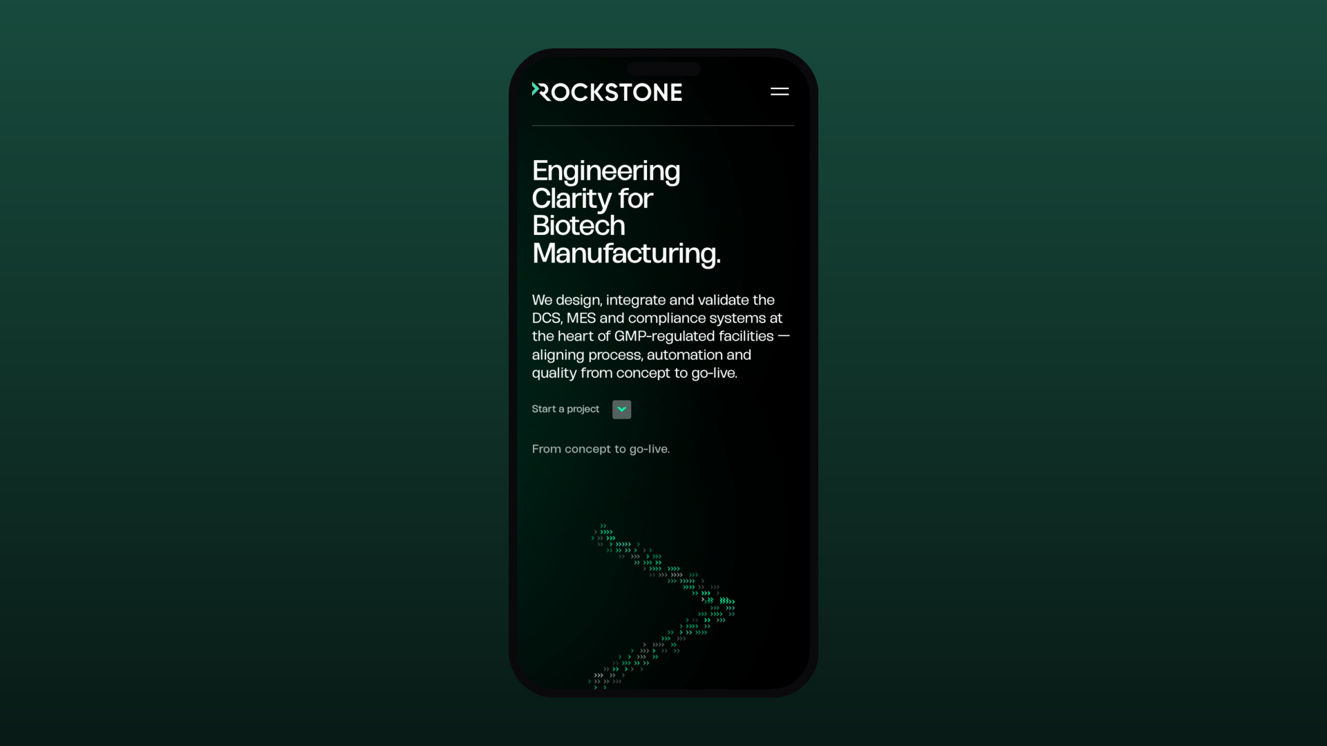 Rockstone mobile experience