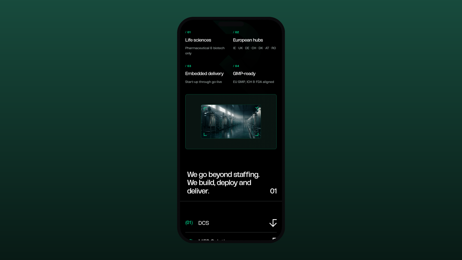 Rockstone mobile experience