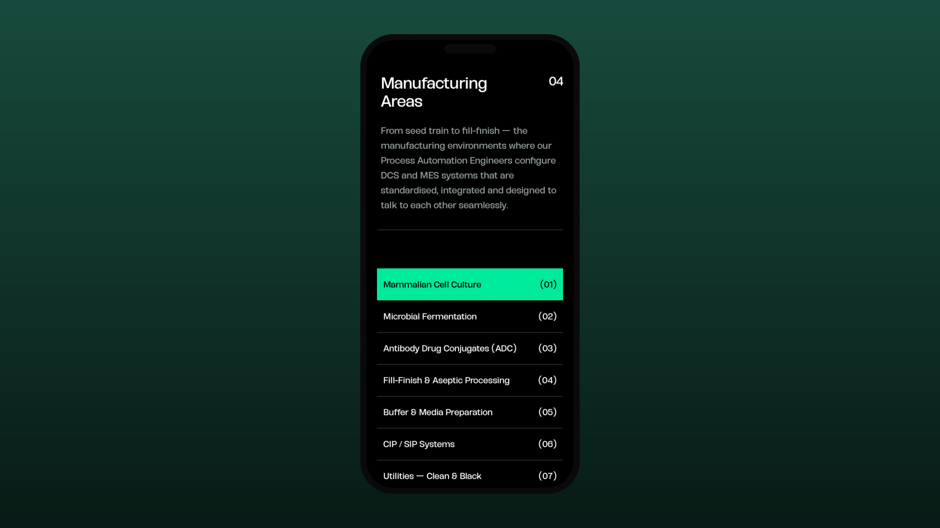 Rockstone mobile experience