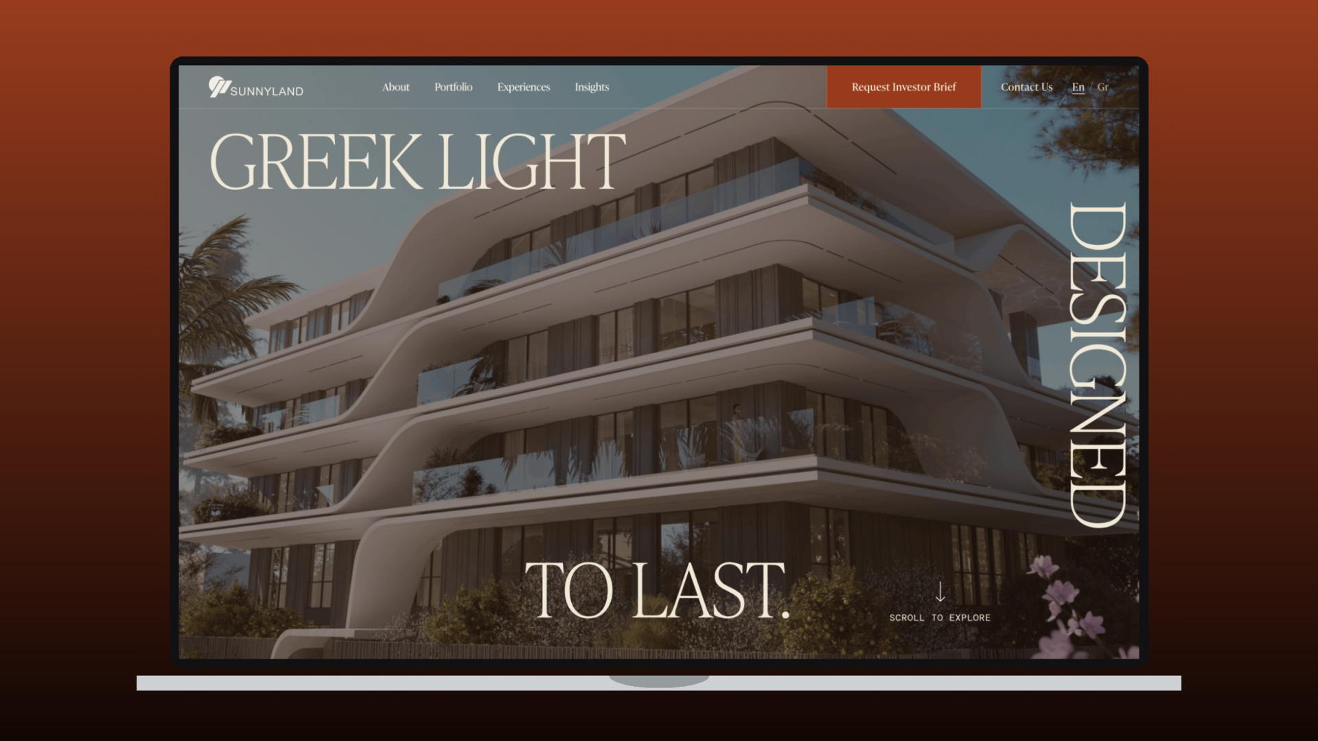 Sunnyland website by Ruler