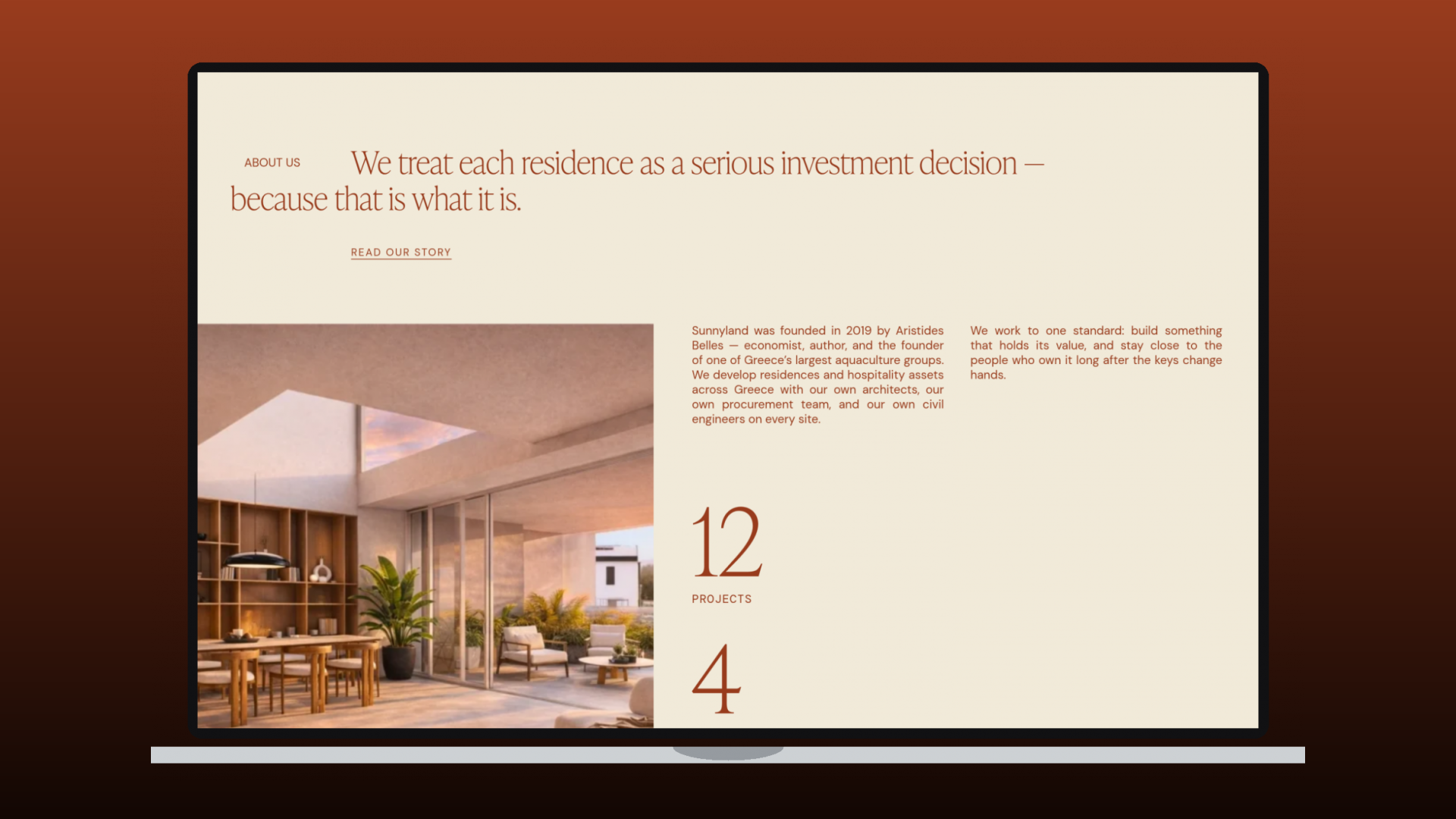 Sunnyland website by Ruler