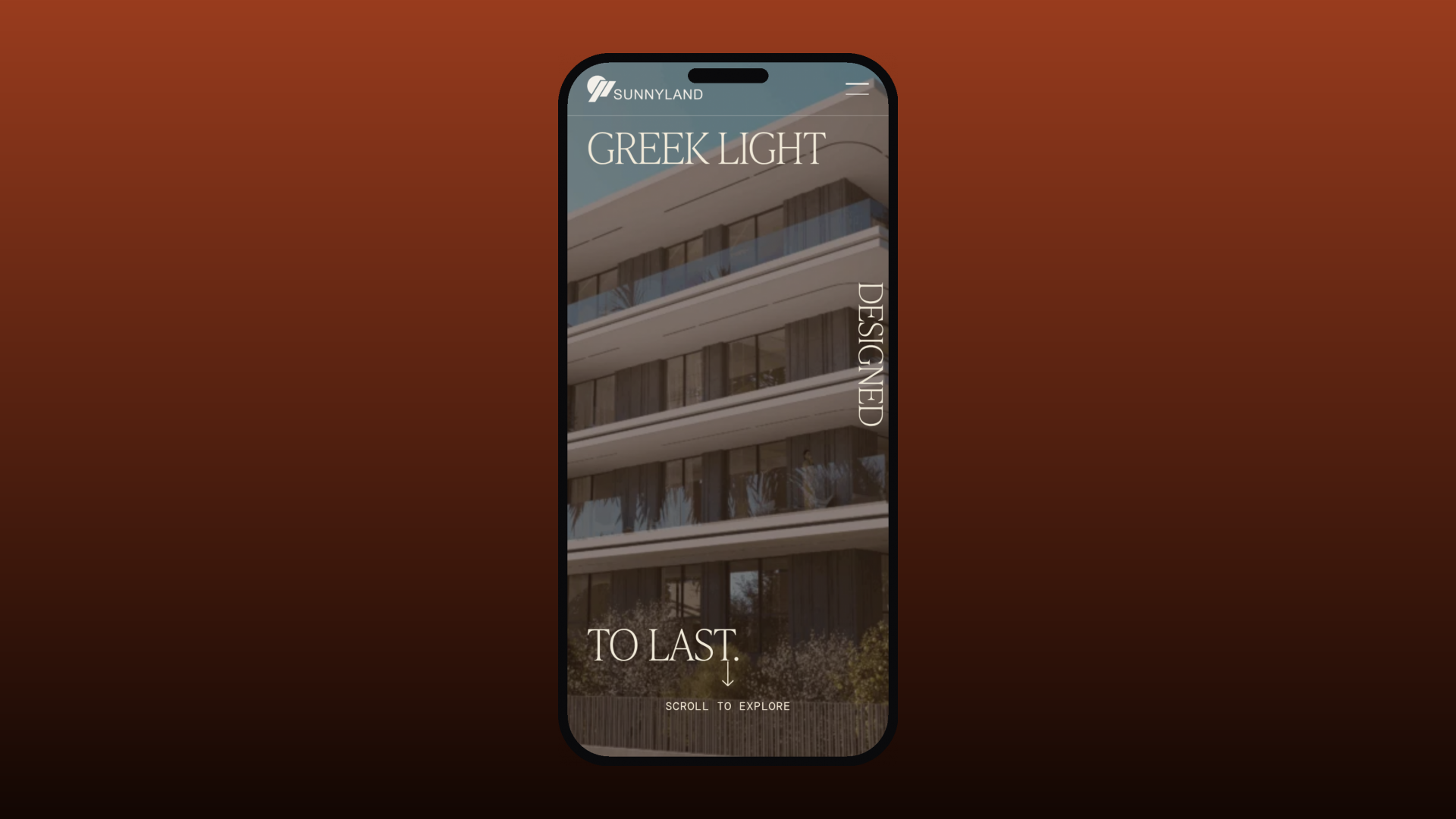 Sunnyland mobile experience