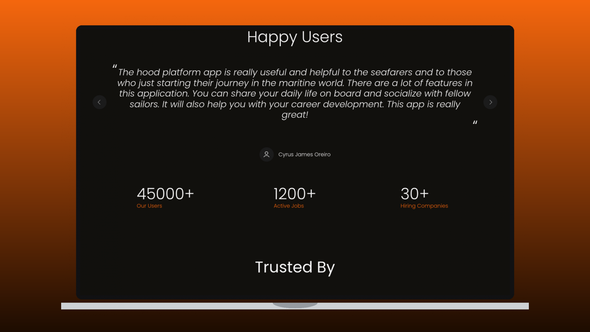 The Hood website by Ruler