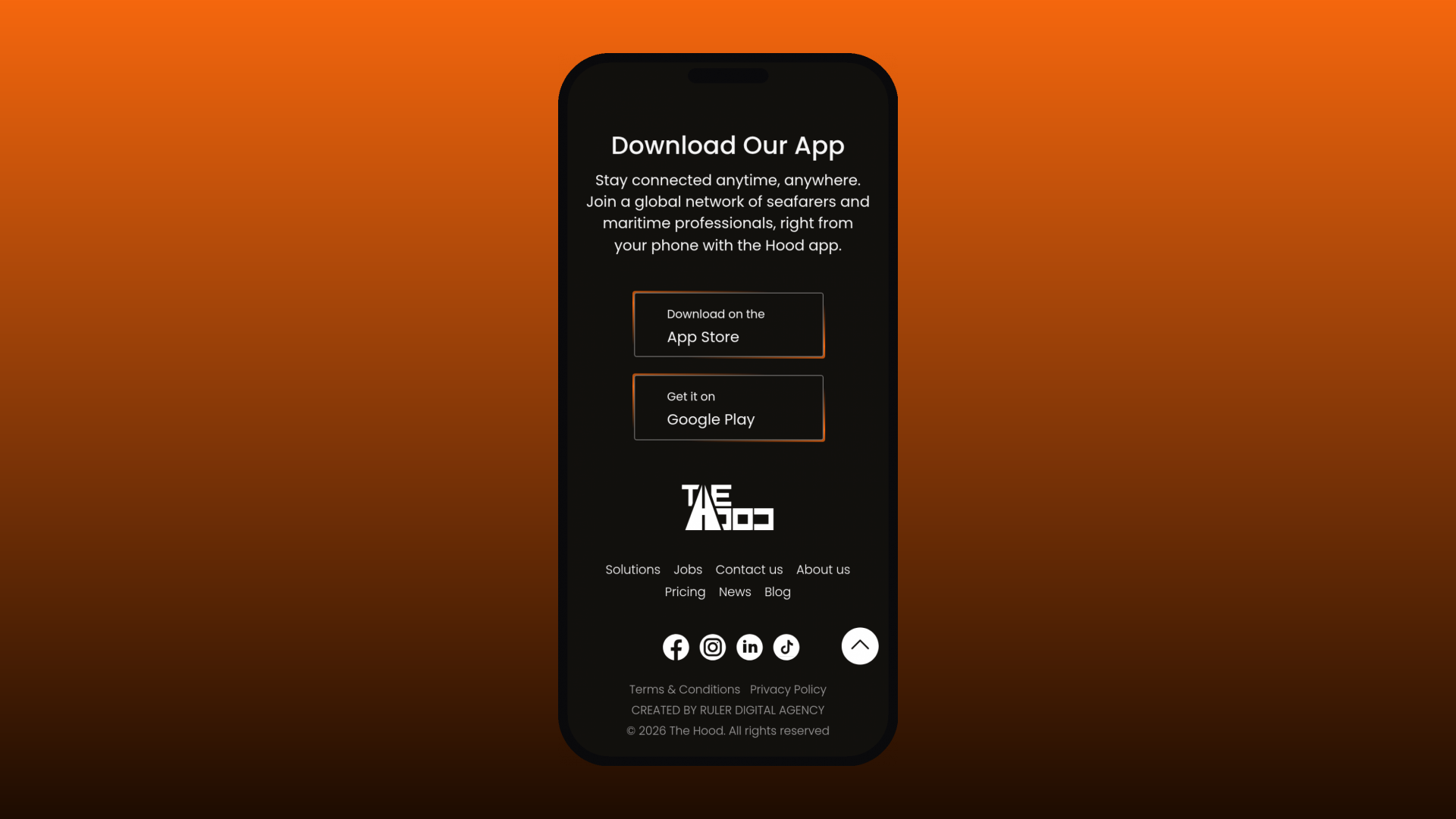 The Hood mobile experience